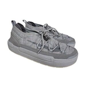 Nike Offline Pack Mens Size 7.5 Grey Quilted Slip On Casual Sneakers Shoes
